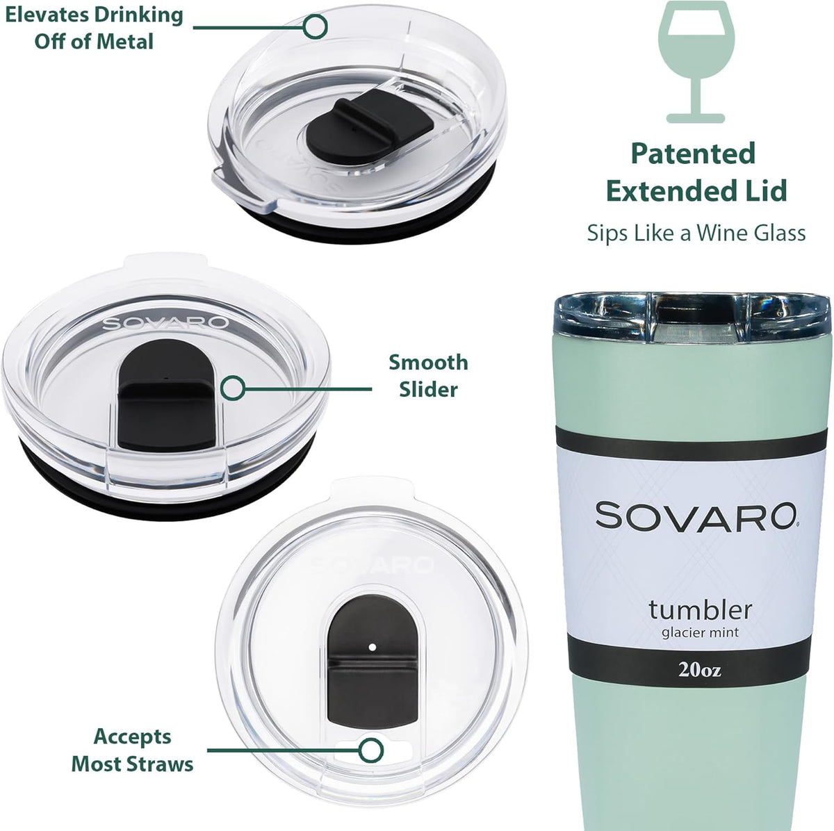 Tumbler 20oz (Obsidian Black)