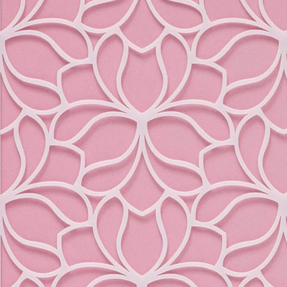 Large Cake Decorating Stencil (IRIE) Iris Flower Pattern