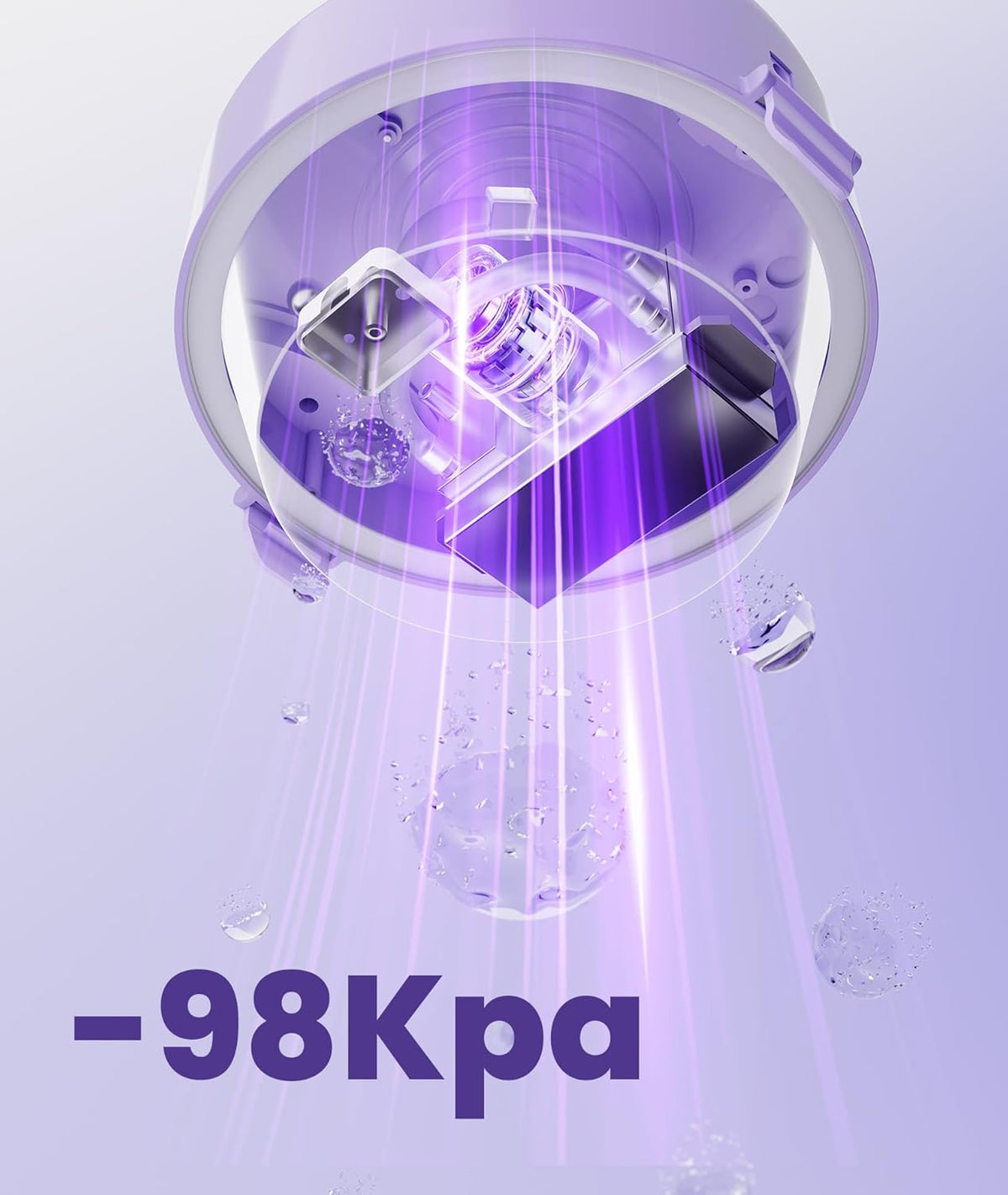 EENOUR Resin Bubble Remover, Removes 99% of Air Bubbles in 5 Minutes, 98kPa Vacuum Chamber with Digital Display, Big Capacity bubble remover for Epoxy Molds Casting, UV Resin, Silicone, Jewelry Making