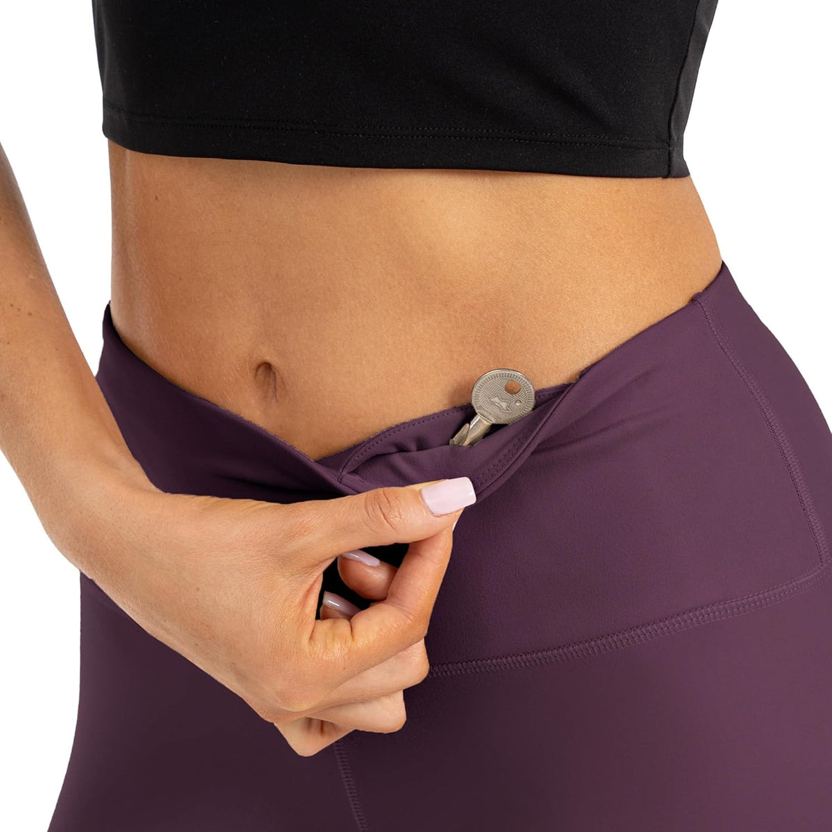 CHANAN High Waist Butt Lifting Leggings for Women Buttery Soft Breathable Yoga Pants with Hidden Pocket Tummy Control Gym