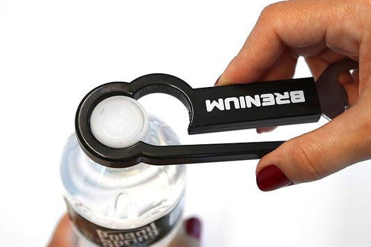 Multifunctional Bottle Opener for Water and Beer Bottles, Twist-Off, for Weak Hands, Seniors, Elderly, Rheumatoid Arthritis, Ergonomic Gripper