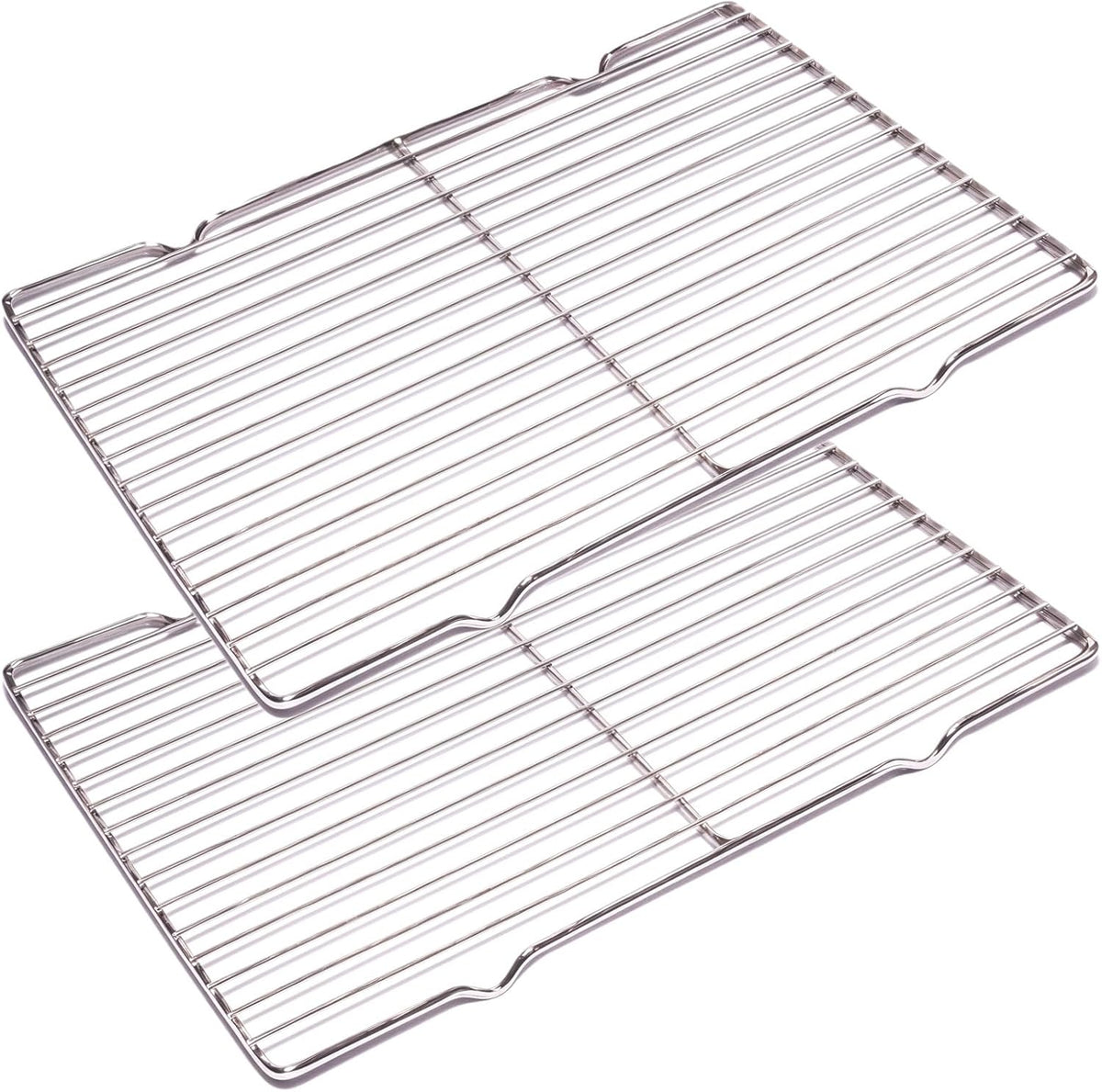 2Pcs Stainless Steel Cooling Racks, Cooling Racks for Cooking and Baking, Cookie Cooling Rack, Oven Cooling Racks for Cooking