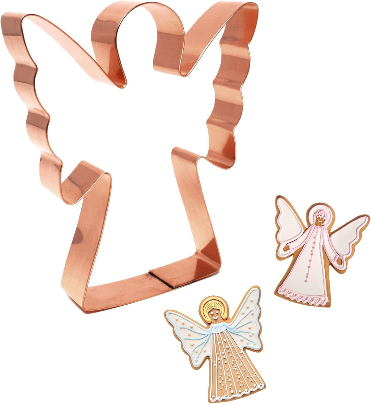 The Fussy Pup Guardian Angel Cookie Cutter 4.5 Inch Handcrafted in USA