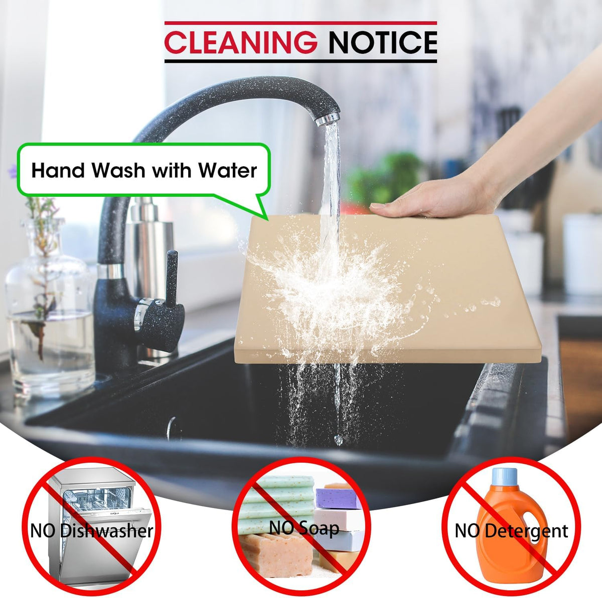 Unicook 16" x 16" Square Pizza Stone for Grill and Oven, Large Cordierite Bread Baking Stone for Crispy Crust Pizzas, Bread and Cookies, Includes Dough Scraper