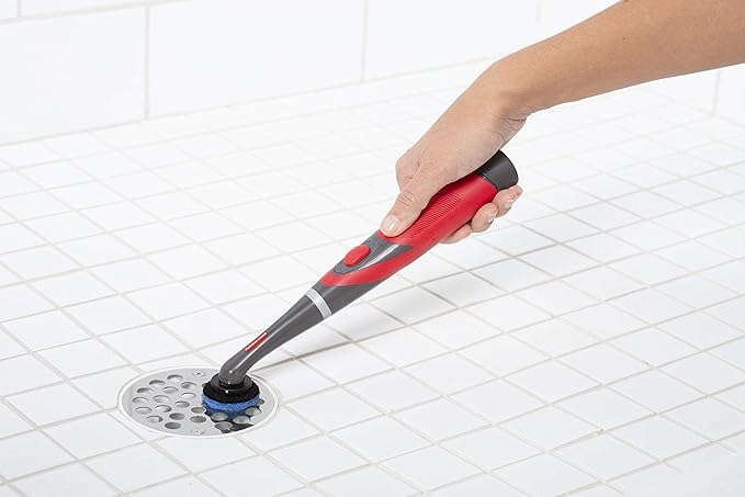 Rubbermaid Reveal Power Scrubber Attachable Scouring & XL Brush Head, for Cordless Electric Battery Powered Scrub Brush, Ideal for Kitchen/Stovetop/Dish/Silverware/Utensils/Appliances