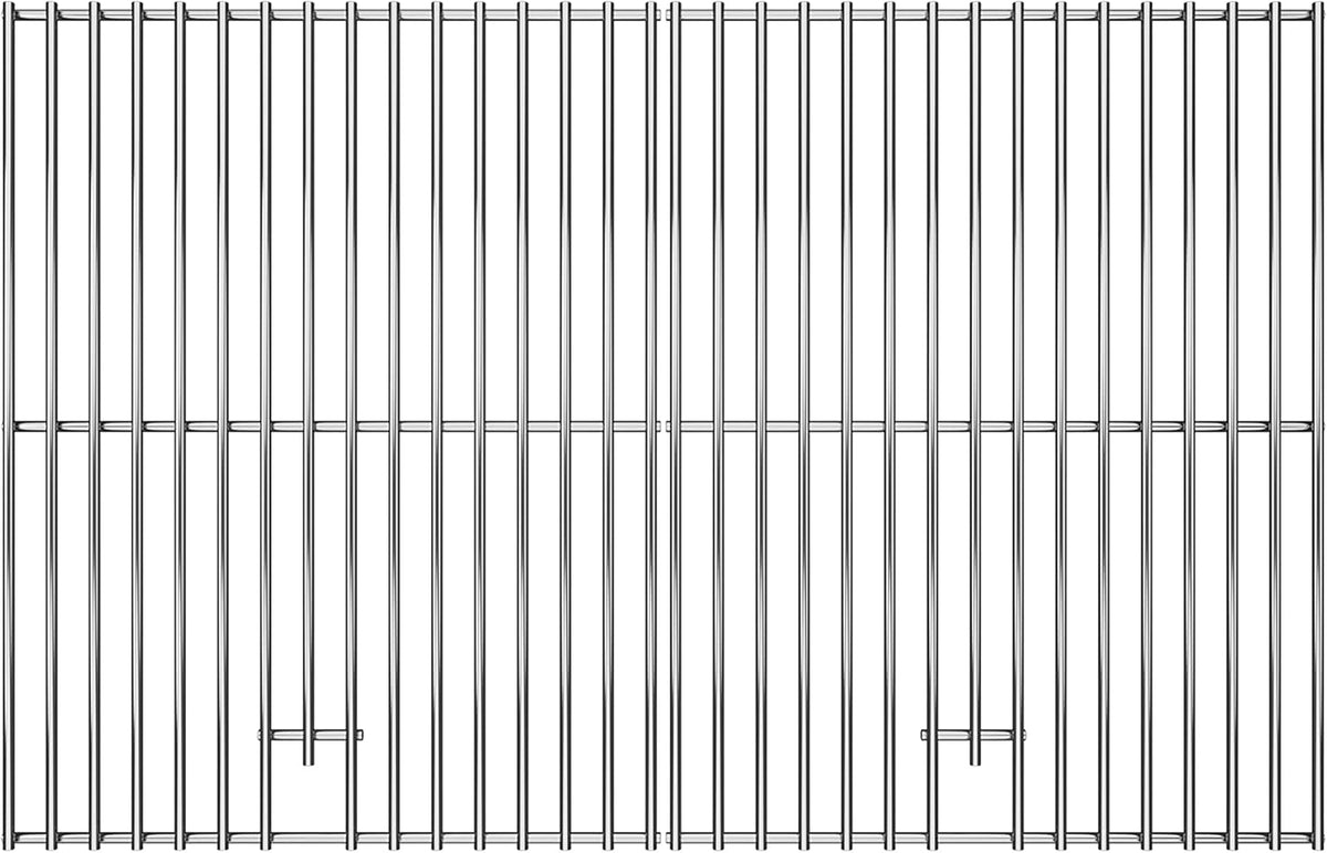 17 Inches Cooking Grates for Home Depot Nexgrill 720-0830H, 720-0830D, 720-0783E, 720-0783C, Heavy Duty Stainless Steel Grill Grate Replacement