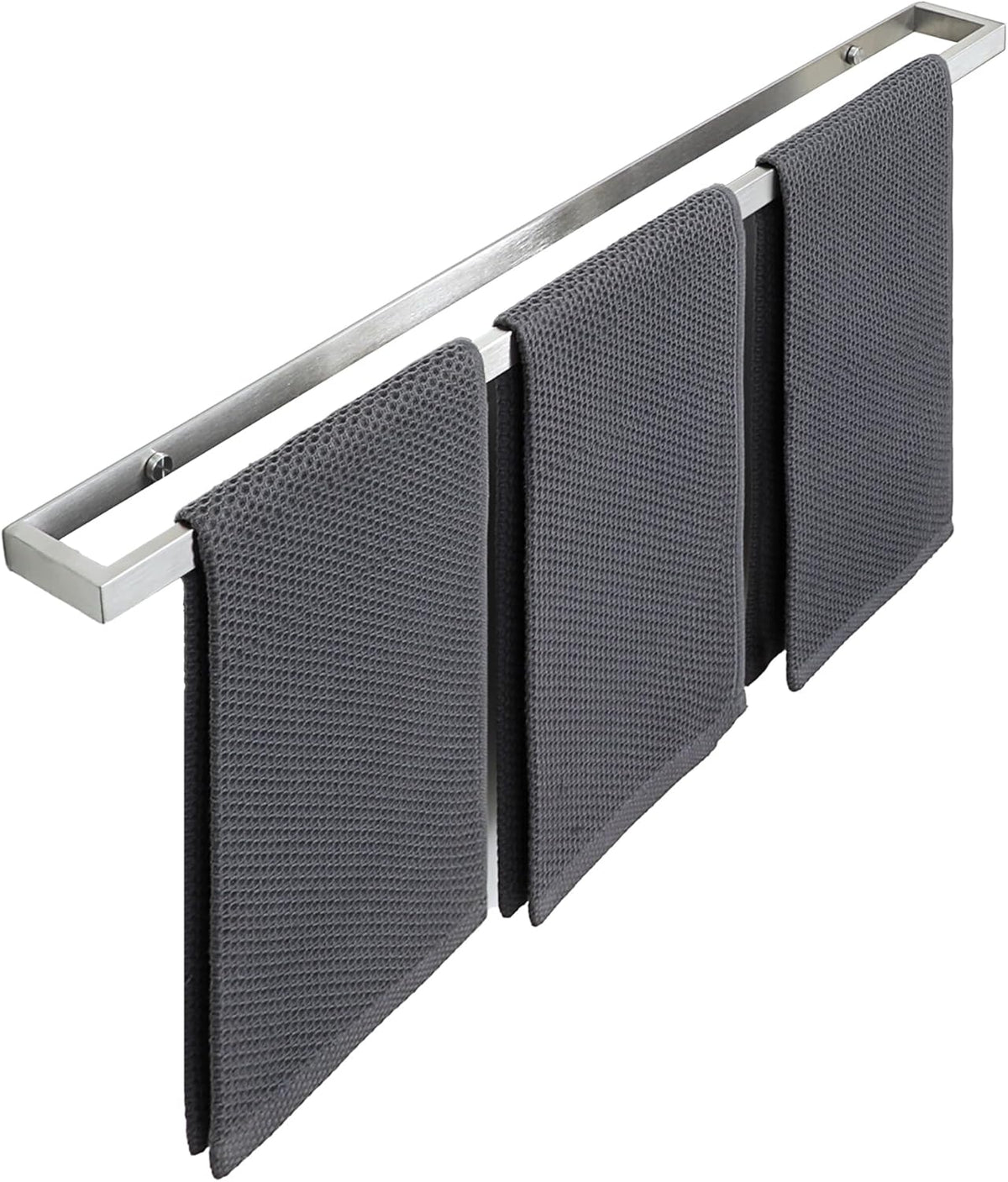Alise Bath Towel Bar,Wall Mount Towel Holder Towel Rack Towel Hanger for Bathroom Lavatory,28 Inch SUS304 Stainless Steel Towel Rail,Brushed Finish GJF070-LS
