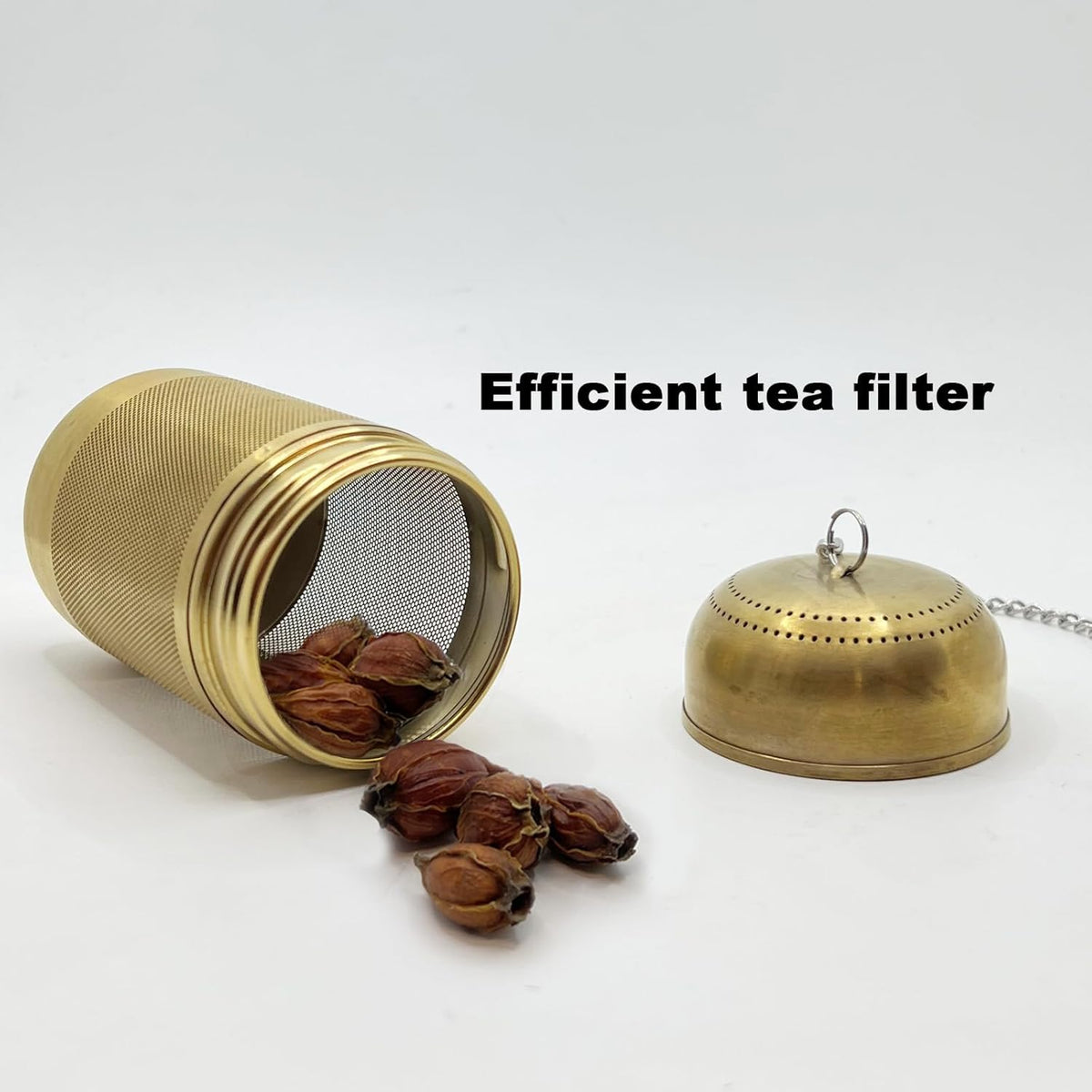 316 Stainless Steel Ion-Plated Fruit Infuser Insert &Tea Infuser for Loose Leaf,Compatible with Stanley,Hydro Flask,Iron Flask, Takeya,ThermoFlask，Reusable Filter for Herbs, Lemon, Cucumber