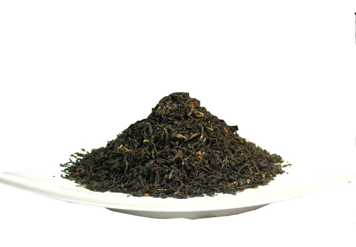 Greenhilltea, Organic Assam (TGFOP) Black teaWith Tippy and Flowery premium loose leaves tea packed in resealable zip lock foil bag 4 OZ
