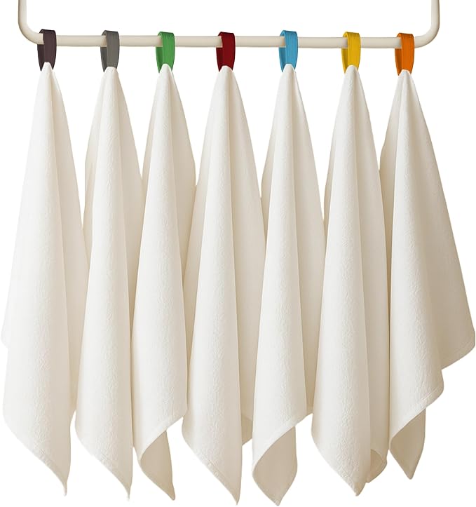 Flour Sack Towel Color Ribbon Pack of 7-28"x28"