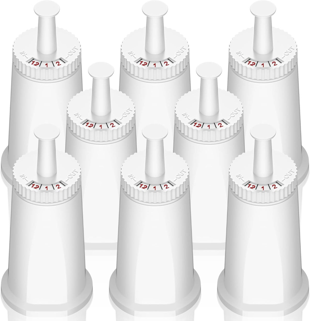 Replacement Water Filter for Breville Espresso Machine Barista Touch BES880, Barista Pro BES878, Oracle Touch BES990, Oracle BES980, Dual Boiler BES920 Bambino ClaroSwiss Sage, 8 Pack