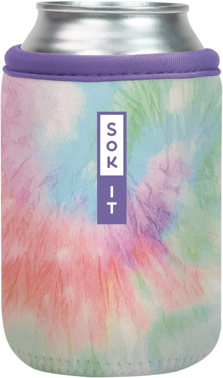 Sok It CanSok Sleeve for Beer & Soda Insulated Neoprene Cover (Daydreaming, 12oz Can Sleeve)