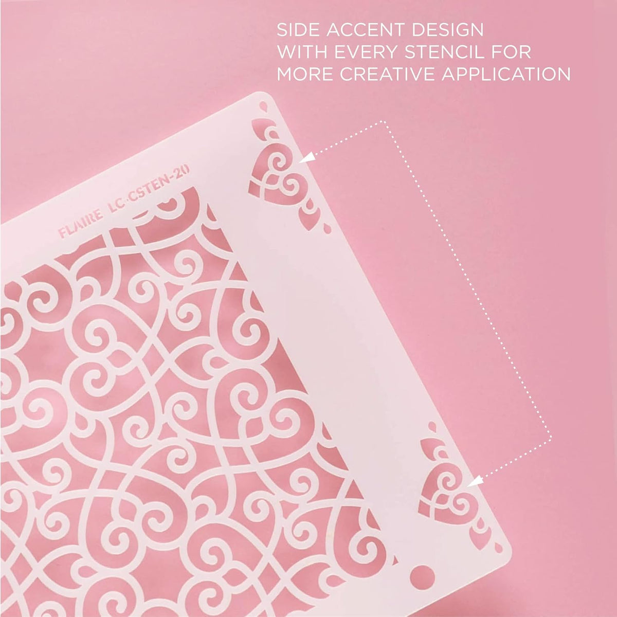 Cookie and Cupcake Stencil (VORRA)