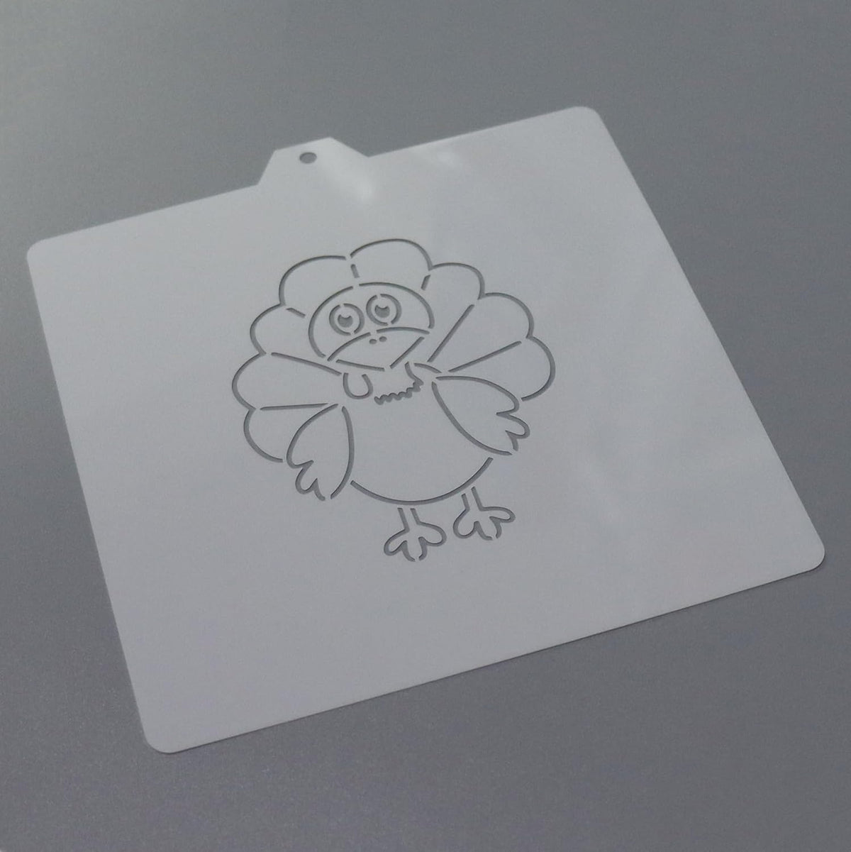 Thanksgiving Turkey Cookie cutter and stencil set Baking stencils and cutters bundle DIY bakery decorating kit Thanksgiving Cookie cutter with stencils Icing stencil and cookie cutter combo(Turkey)