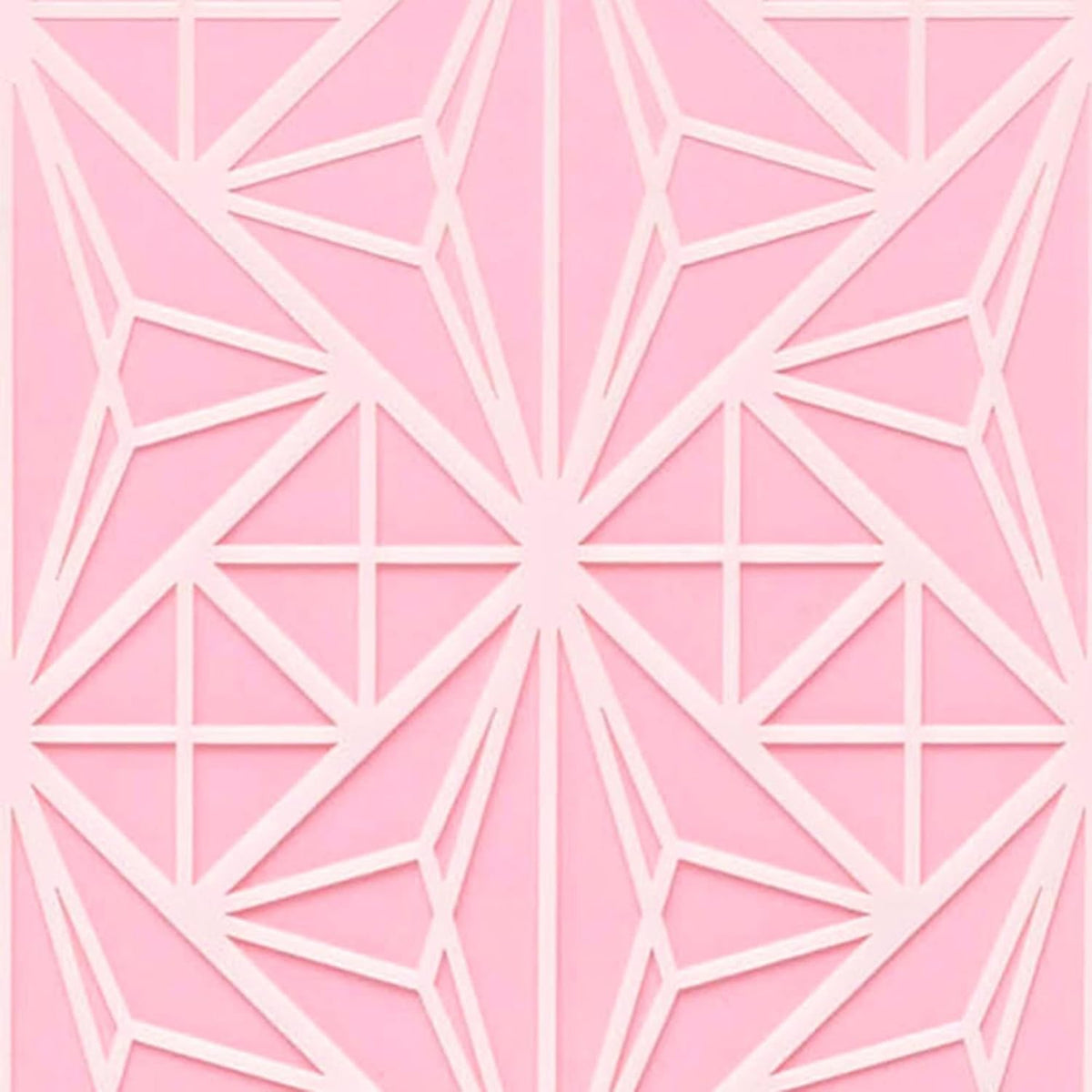 Cake Decorating Stencil for Tall Buttercream Cake, Royal Icing, Ganache, Paint, Airbrush (PRISKA)