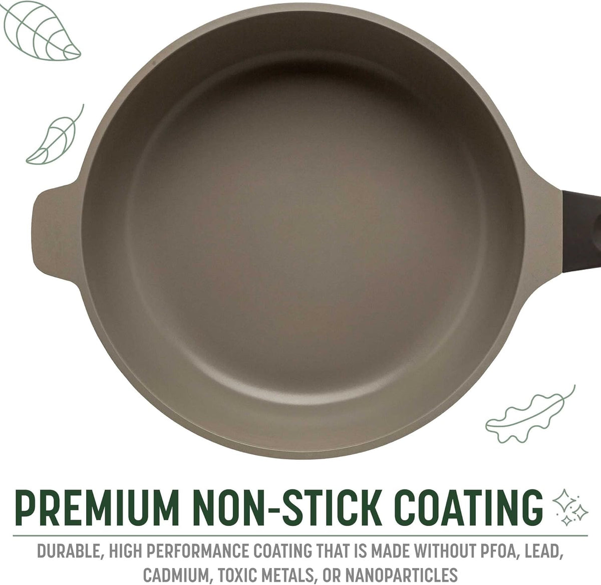 Goodful All-in-One Pan, Multilayer Nonstick, High-Performance Cast Construction, Multipurpose Design Replaces Multiple Pots and Pans, Dishwasher Safe Cookware, 11-Inch, 4.4-Quart Capacity, Graphite