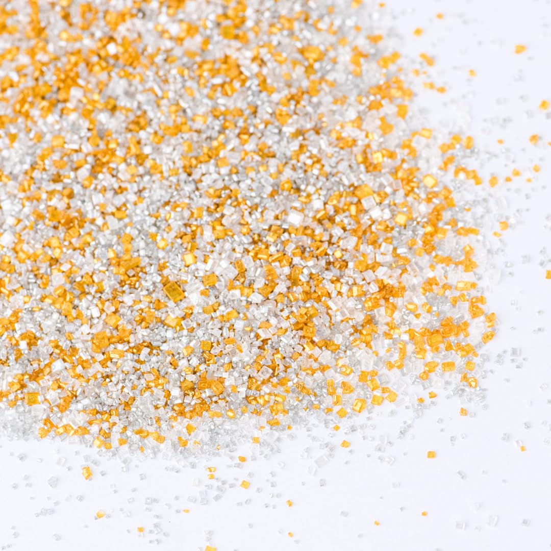 Sweets Indeed Sprinkles, Edible Sprinkle Sugar Mix, Perfect for Cake Decorations, Baking, Ice Cream, Cookies, Cupcake Topper, 5 ounces (Glitz)
