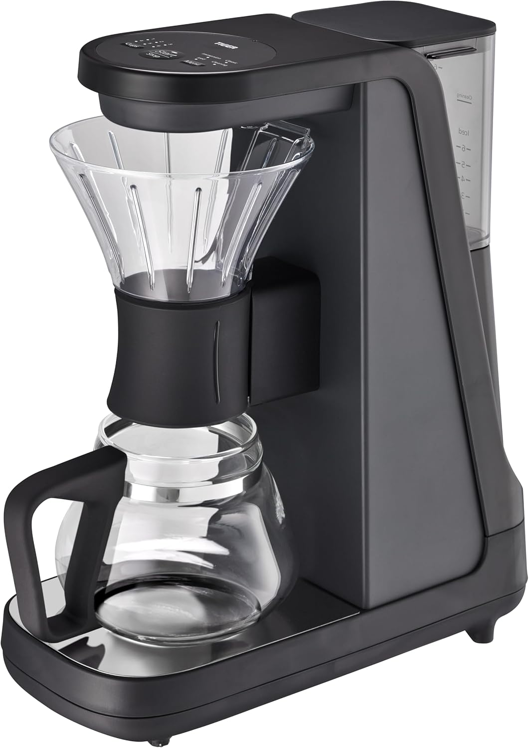 Tiger Hybrid Automatic Coffee Maker - Pour Over Coffee Maker & Immersion Brewing Coffee Machine, Innovative Design for Outstanding Brew, Black