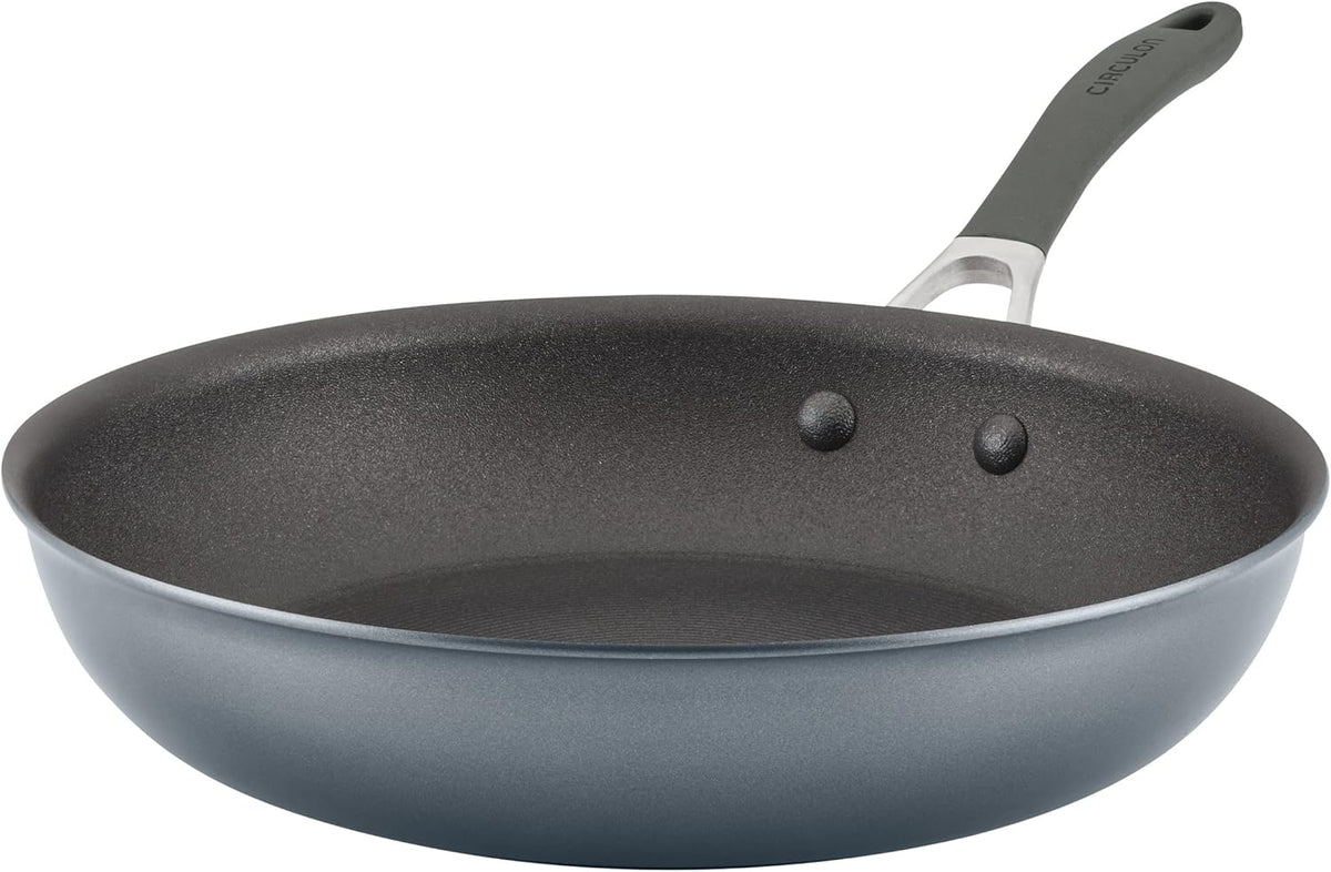 Circulon A1 Series with ScratchDefense Technology Nonstick Induction Frying Pan/Skillet, 12 Inch, Graphite