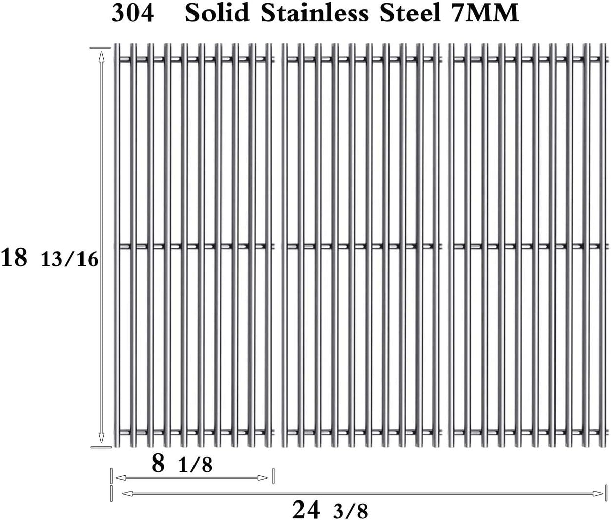 SN0811 (3-Pack) SA0811 (3-Pack) Replacement Parts for Kitchen Aid 720-0787D Heat Plate,Burner,Grates Gas Grill-griddles