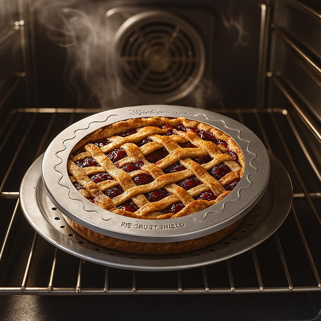 Mrs. Anderson’s Baking Pie Crust Protector Shield, Fits 8-Inch Plates