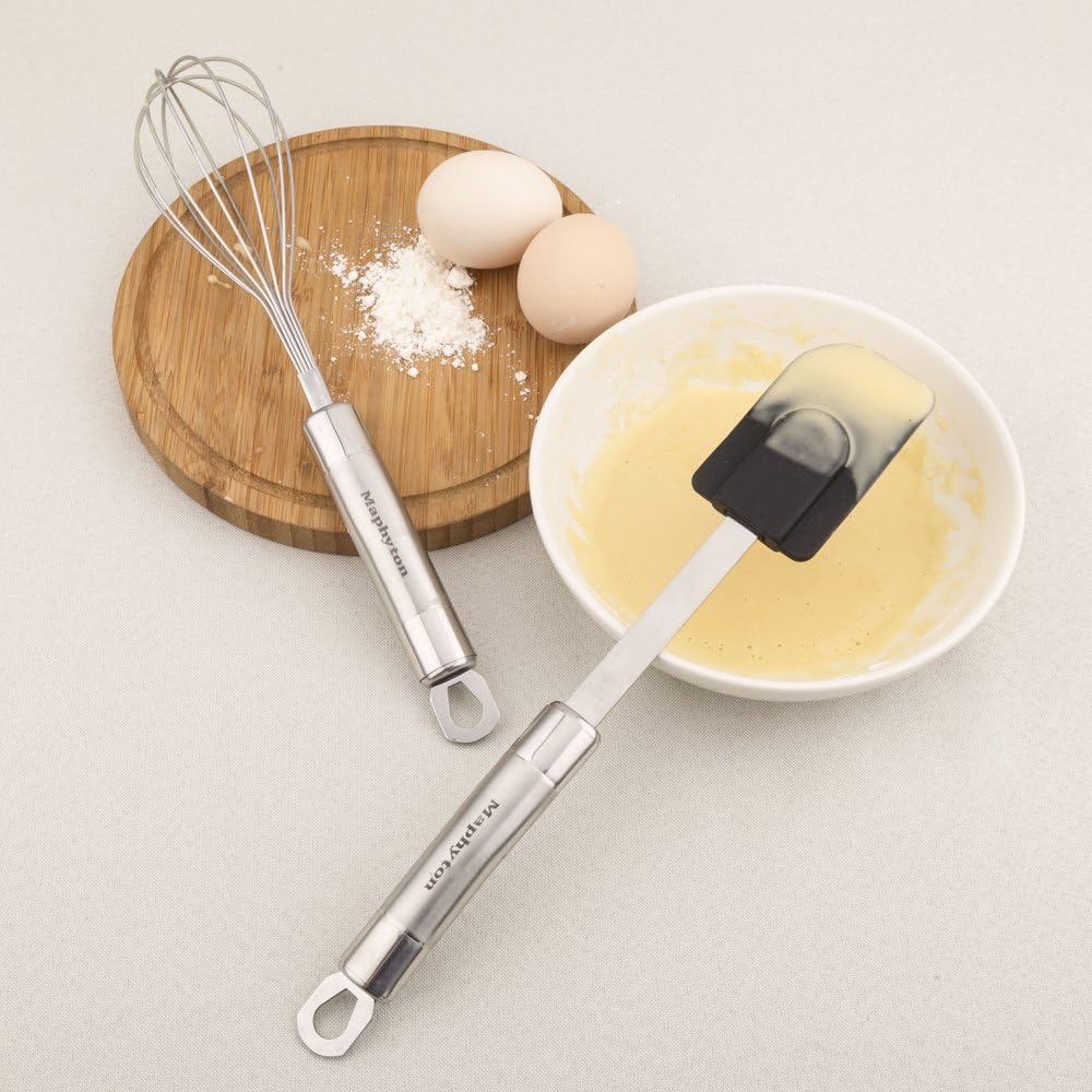 Cooking Utensil Set, 11 PCS Stainless Steel Kitchen Utensil Set, Nonstick Kitchen Gadgets Cookware Set with Spatula