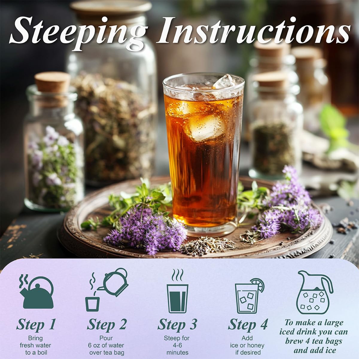 WT WEETEE Valerian Root Tea Bags, Made with Pure Valerian Root (Valeriana), 50 Count Earthy/Woody Herbal Tea Bags, Naturally Caffeine-free