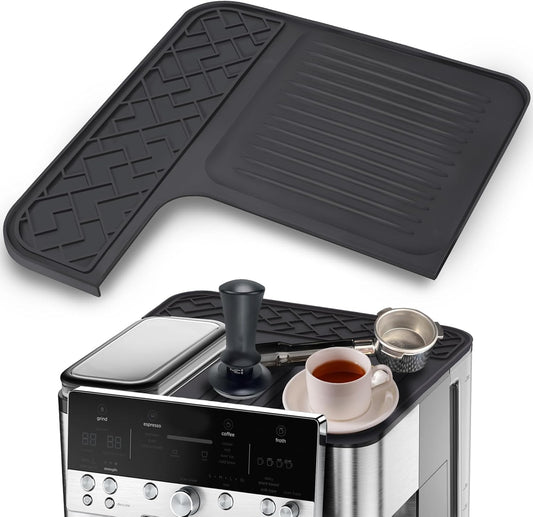 Espresso Coffee Machine Top Mat for Ninja Luxe Cafe ES601, Protect the top from scratches, Anti-Slip, Waterproof, Heat-Resistant - Food Grade Silicone Coffee Top Mat for Ninja Luxe Cafe Accessories