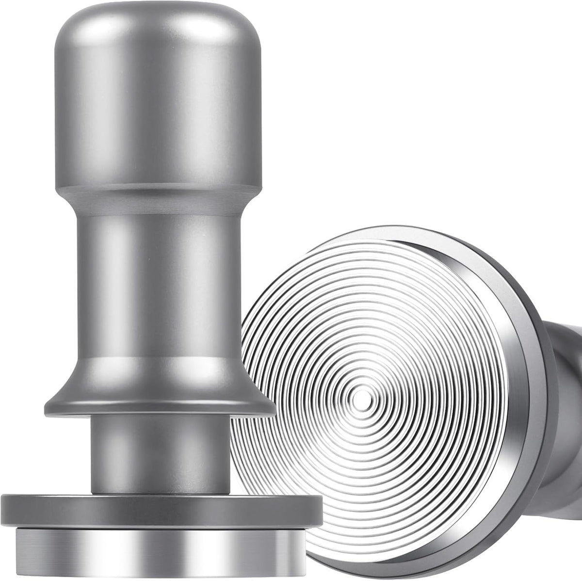 PUSEE 53mm Espresso Coffee Tamper,Premium 30lb Calibrated Espresso Tamper Upgrade Coffee Tamper with Spring Loaded, Stainless Steel Ground Tamper for Barista Home Coffee Espresso Accessories