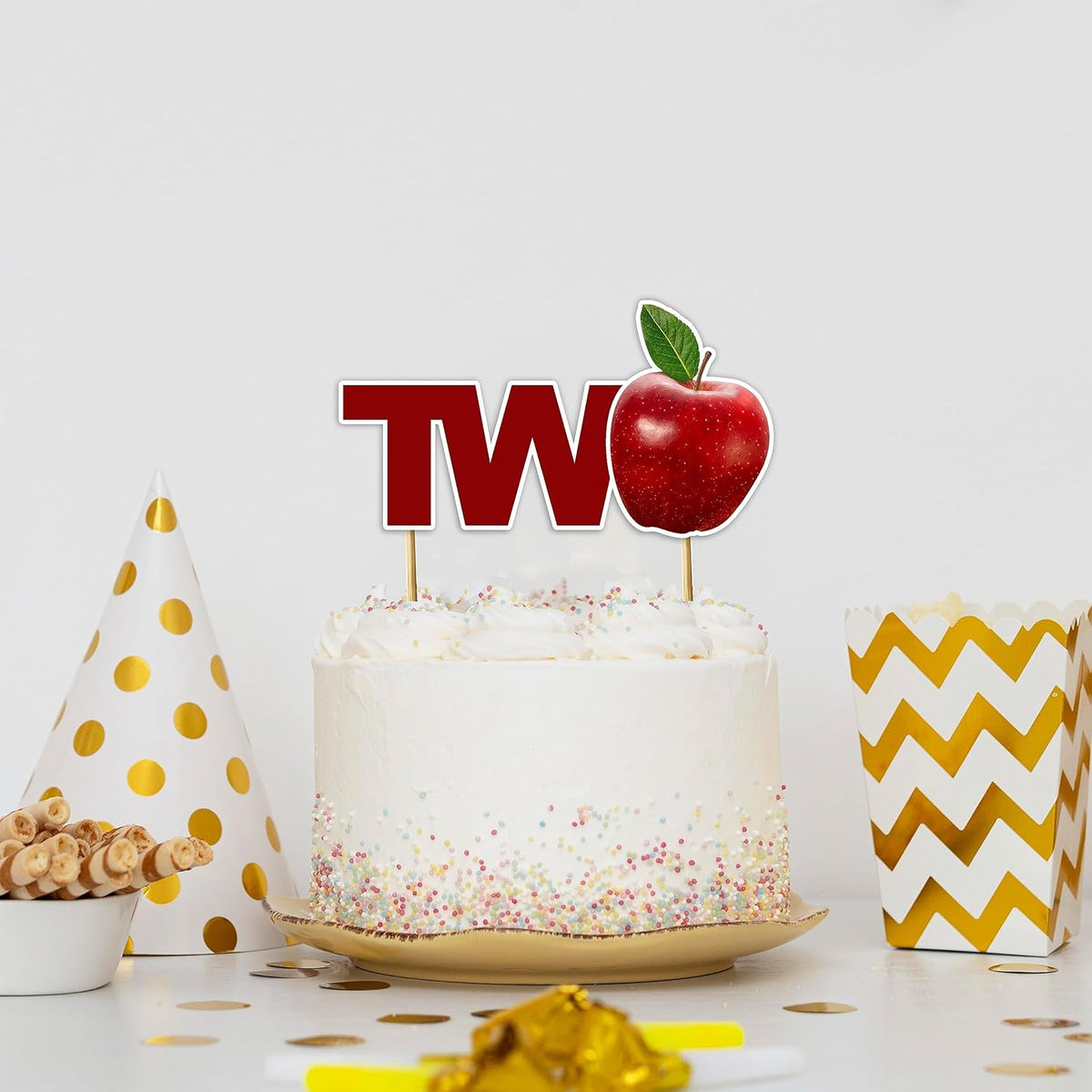 Seyal® Apple Two Cake Topper