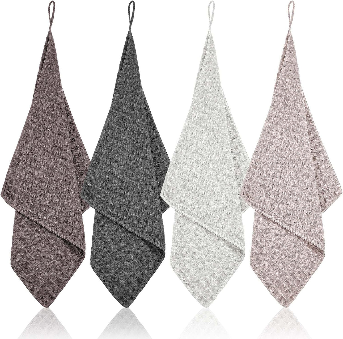4 Pack Barista Microfiber Cloths 12”x12” Barista Towels Professional Cleaning Towels for Espresso Machines, Steam Wands Countertops Coffee Bar Accessories