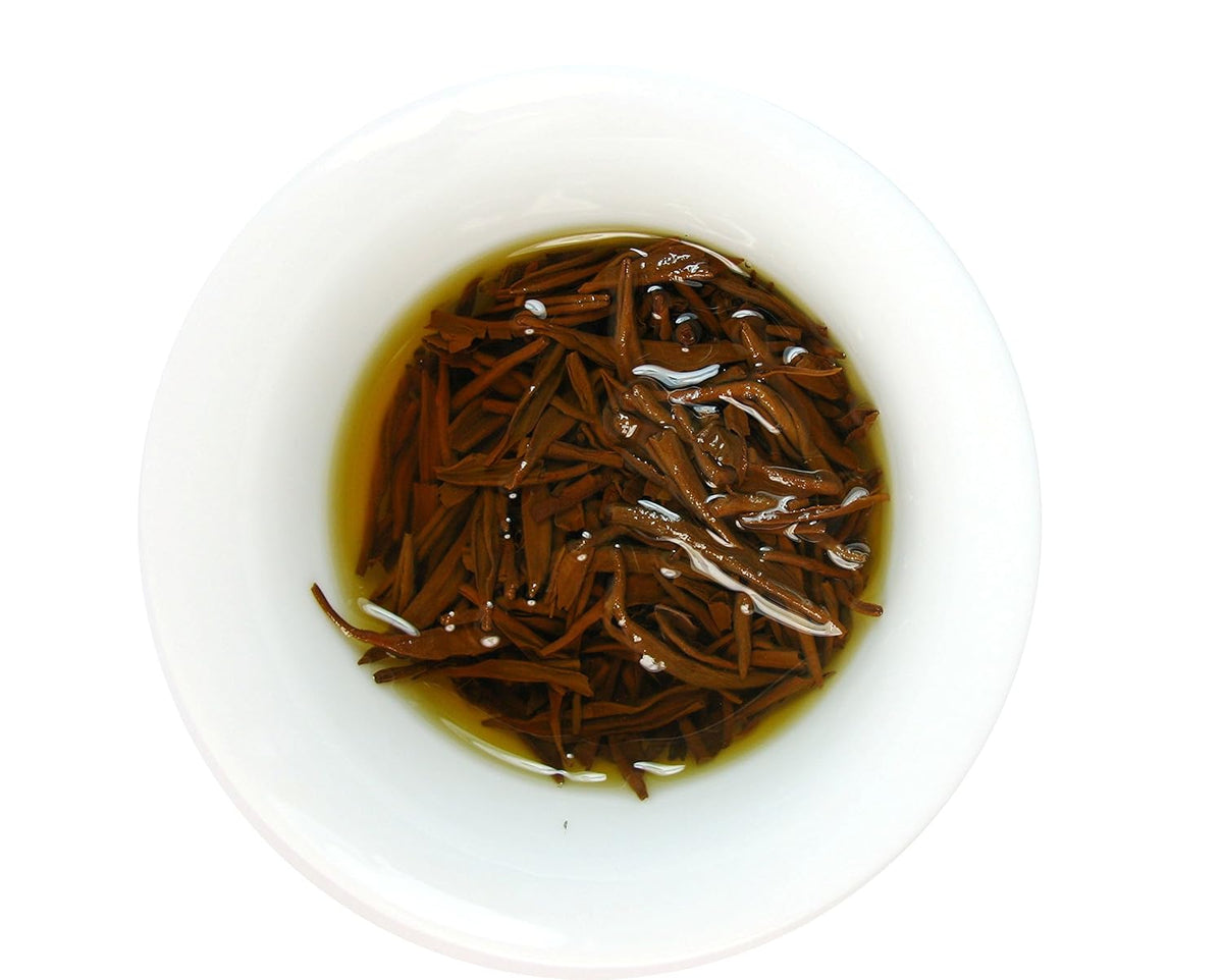 Greenhilltea, premium loose tea bai lin gong fu golden tippy black tea 4 OZ