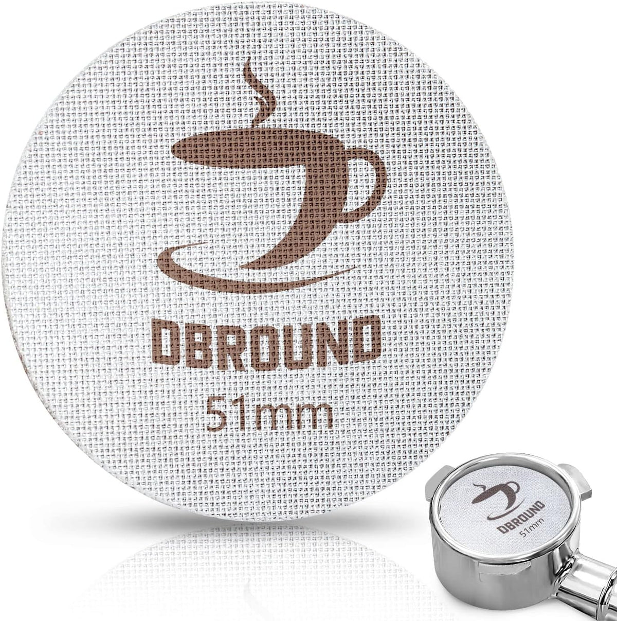 Puck Screen 51mm - Reusable Espresso Puck Screen, 316 Stainless Steel Coffee Filter Mesh Screen for Espresso Portafilter,Coffee Products,Perfect Tool to Better Shot and Keep Shower Head Clean