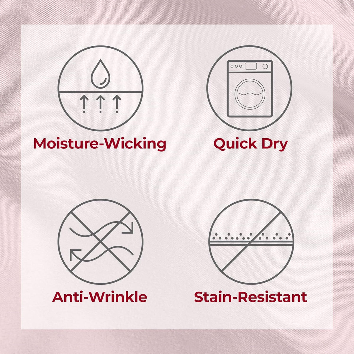 Mellanni Twin XL Sheets Set - 3 PC Iconic Collection Bedding - Hotel Luxury, Extra Soft, Cooling Bed Sheets - Wrinkle, Fade, Stain Resistant (Twin Extra Long, Blush Pink)