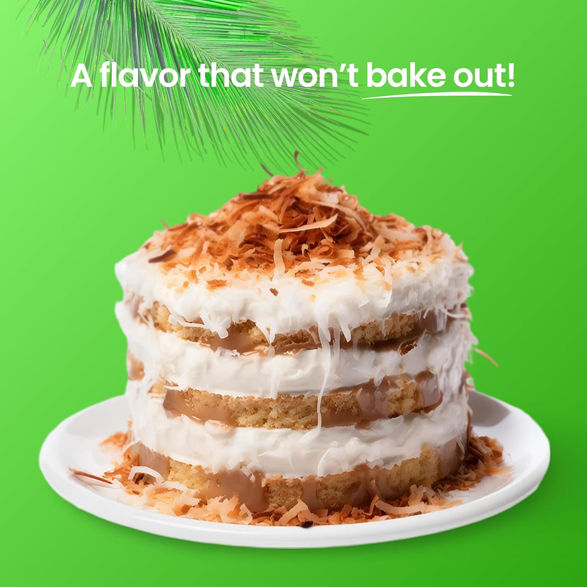 LorAnn Oils Coconut Bakery Emulsion: True Essence, Ideal for Boosting Fruit Tones in Cakes, Cookies & Desserts, Gluten-Free, Keto-Friendly, Extract Substitute Essential for Your Kitchen, 4 Oz