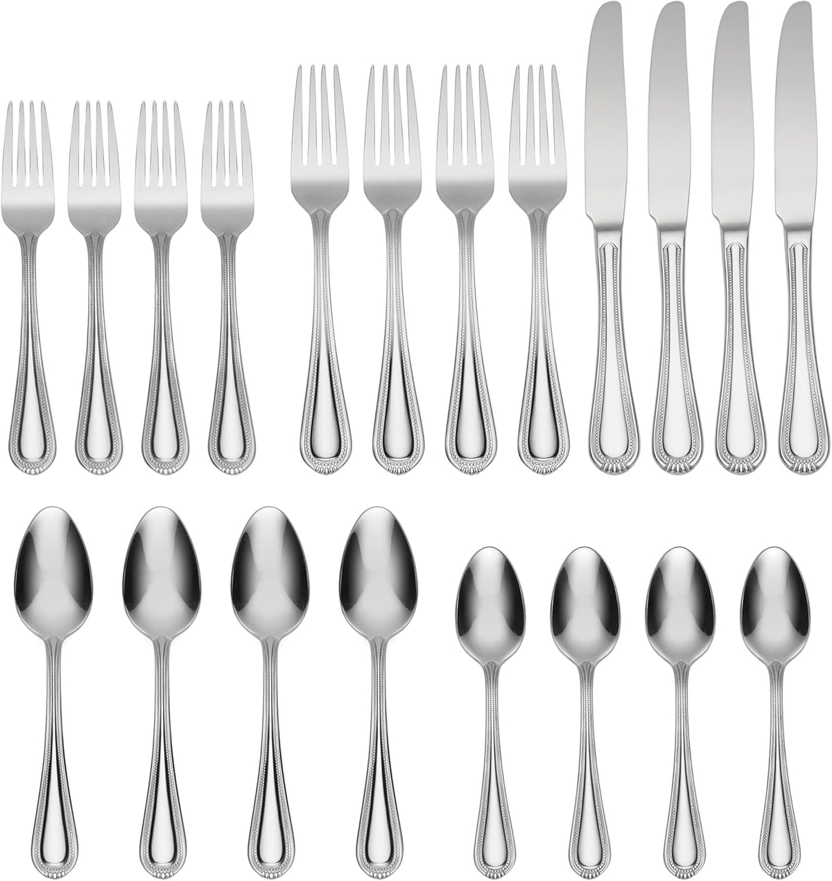 Oneida Countess 20-Piece Flatware Set, Service for 4
