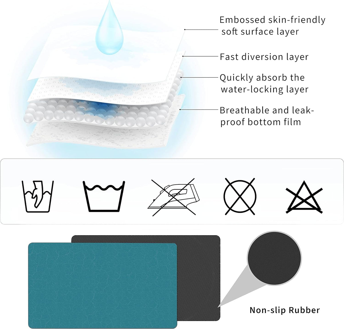 GOLENER Coffee Maker Mat For Countertops,Coffee Bar Decor,Coffee Machine Pads,Absorbent, Washable,Reversible Microfiber Dish Drying Mat For Kitchen accessories,Under Small Appliance Mats