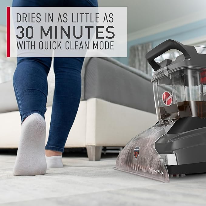 Hoover PowerScrub XL Pet Carpet Cleaner Machine for Carpet and Upholstery, Deep Cleaning Shampooer Machine with Multi-Purpose Tools, Powerful Suction, Pair with Hoover Cleaner Solution