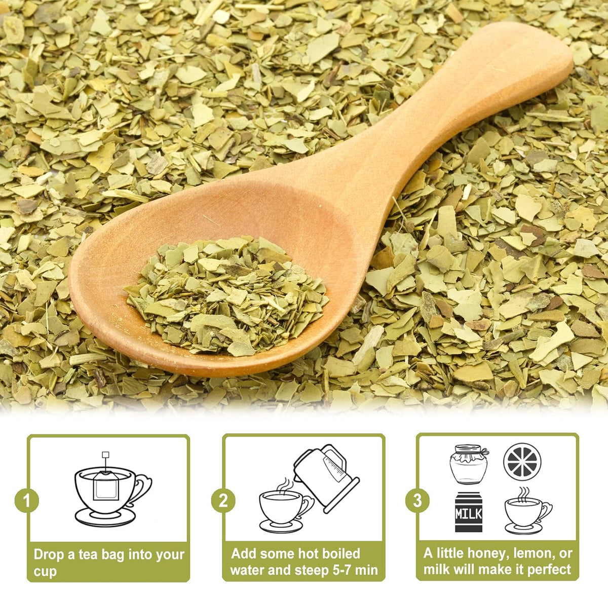 TEARELAE - Yerba Mate Tea - 3g x 50 Count - 100% Pure Unsmoked Yerba Mate Tea Bag - Country of Origin Argentina - Rich In Nutrients & Boost Energy