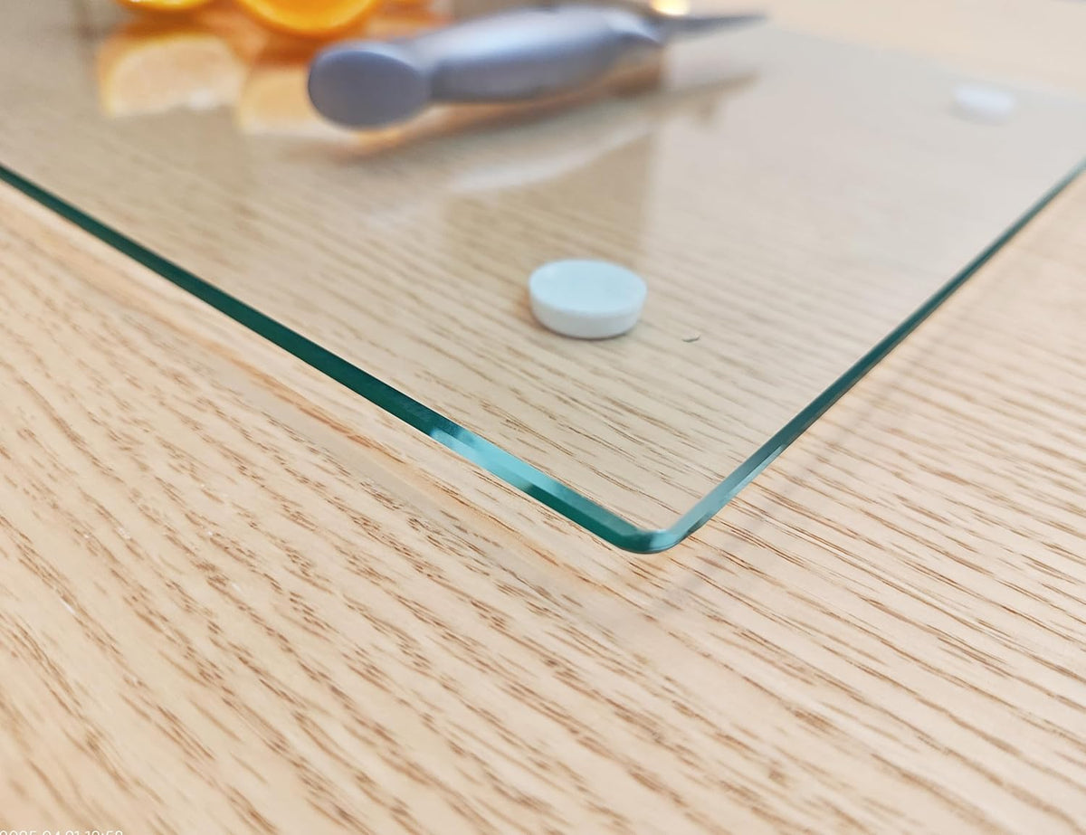 Tempered Glass Cutting Board – Long Lasting Clear Glass – Scratch Resistant, Heat Resistant, Shatter Resistant, Dishwasher Safe.