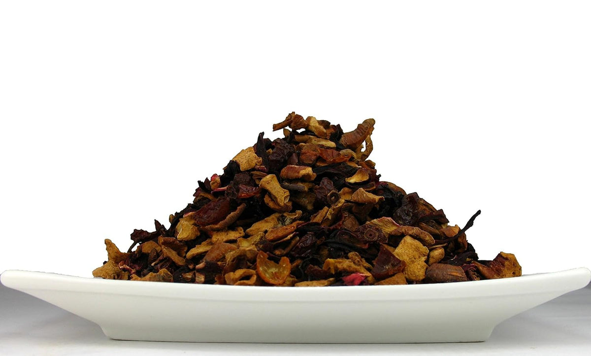 Organic Cranberry Apple Tea, Storehouse of benefits, can be either taken in tea or in a juicy form – 4 Oz Tea Tin