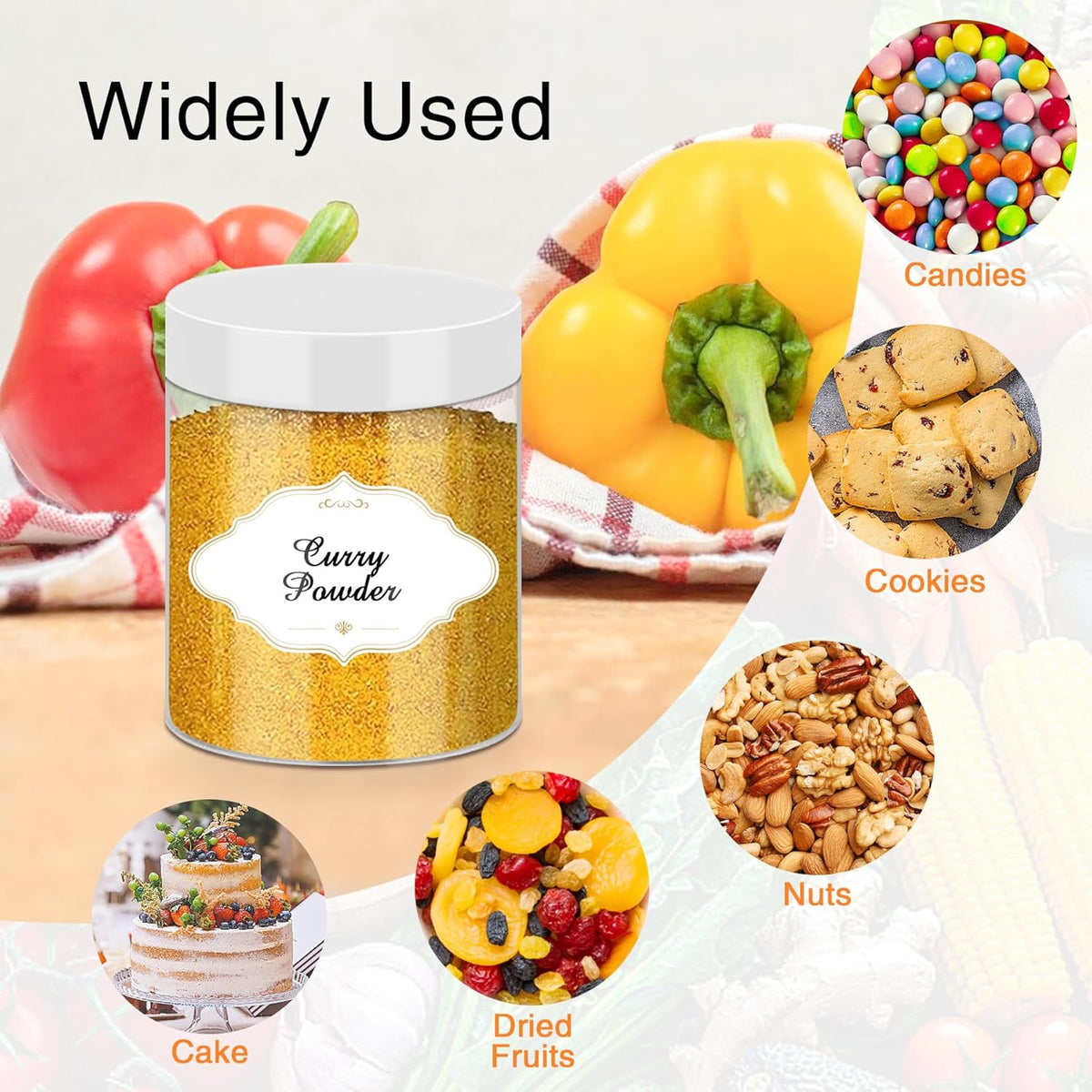 8 OZ Plastic Jars, 48 Pcs Clear Plastic Jars with Lids Stackable Leakproof Storage Containers Jar Clear Empty Slime Containers with White Lids for Kitchen and Household Food Storage