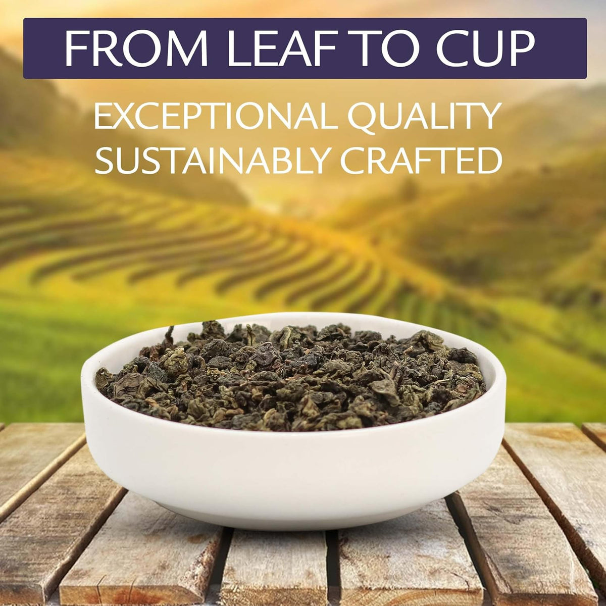 Birdsong Green Iron Goddess: Organic Oolong Tea, light, refreshing, soothing 100% Natural Herbal Tea with Floral and Nutty Taste, Medium Caffeine Alternative to Coffee, Loose Leaf Hot Tea