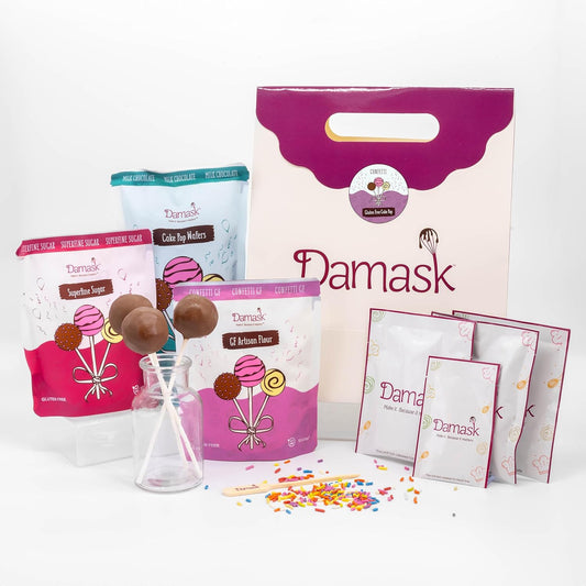 Gluten-Free Confetti Cake Pop Kit - Milk Chocolate Coating