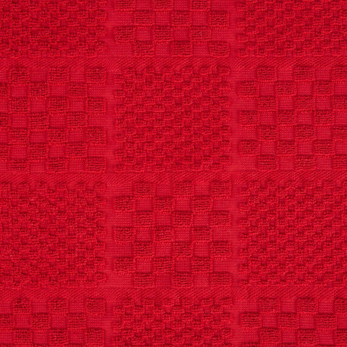 KitchenAid Quilted Cotton Terry Cloth Oven Mitt, Pot Holder Heat Resistant, 16"x26", 7"x13" & 7"x10", Passion Red