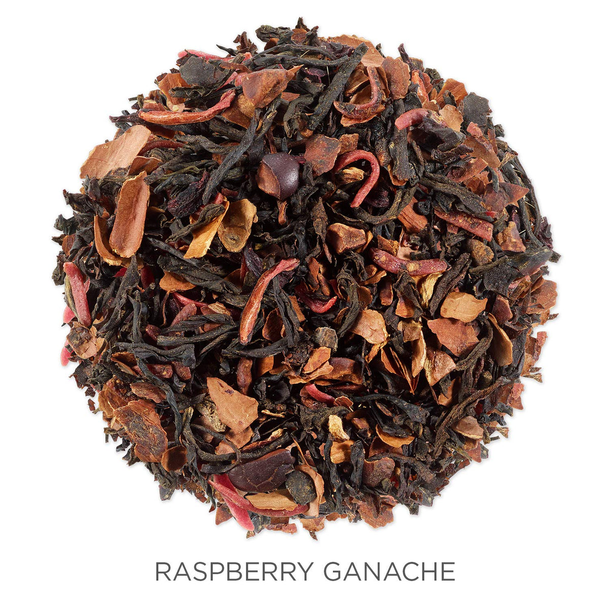Tea Forte Raspberry Ganache Premium Organic Loose Leaf Caffeinated Black Tea Blend Canister, Makes 35-50 Cups