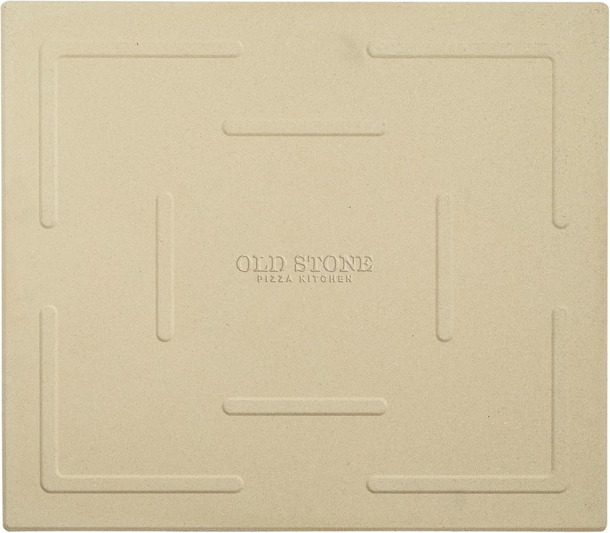 Old Stone Pizza Kitchen Rectangular Pizza Stone for Oven and Grill, 14x16-Inch