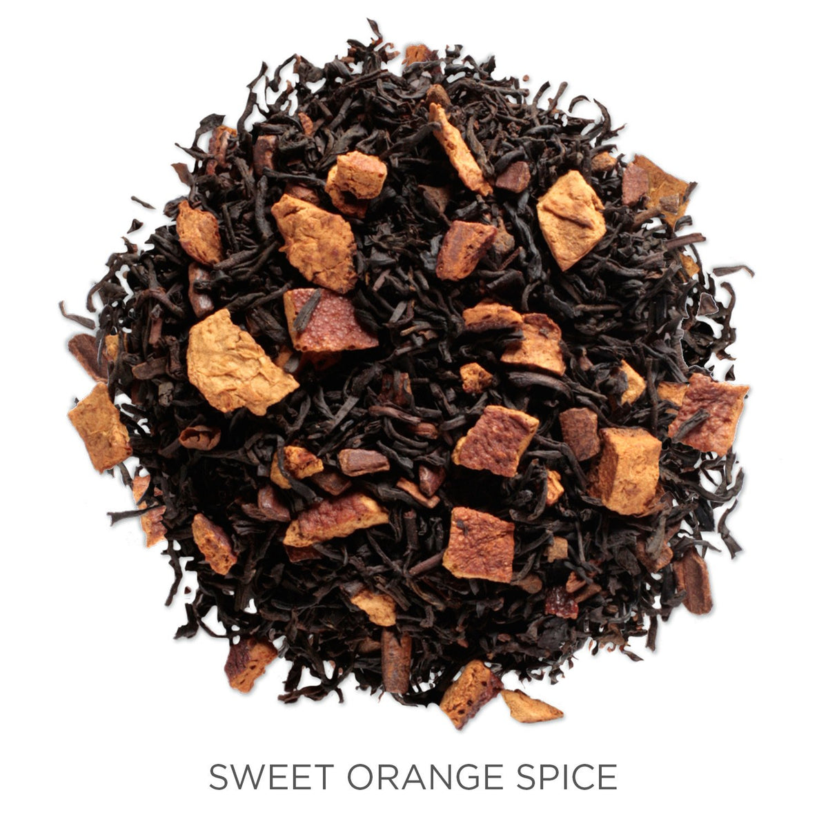 Tea Forte Sweet Orange Spice Premium Organic Loose Leaf Caffeinated Black Tea Blend Canister, Makes 35-50 Cups