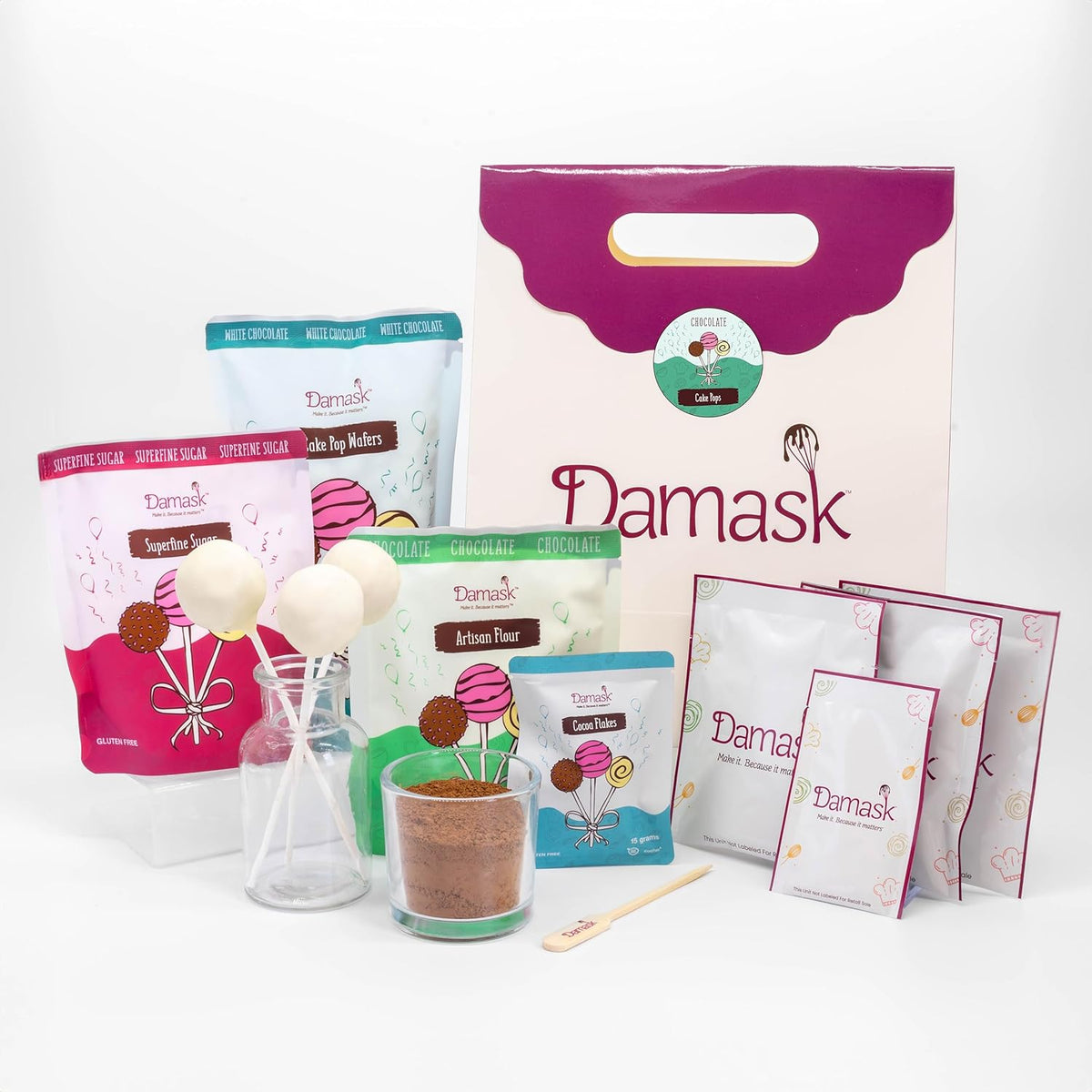 Classic Chocolate Cake Pop Kit - White Chocolate Coating