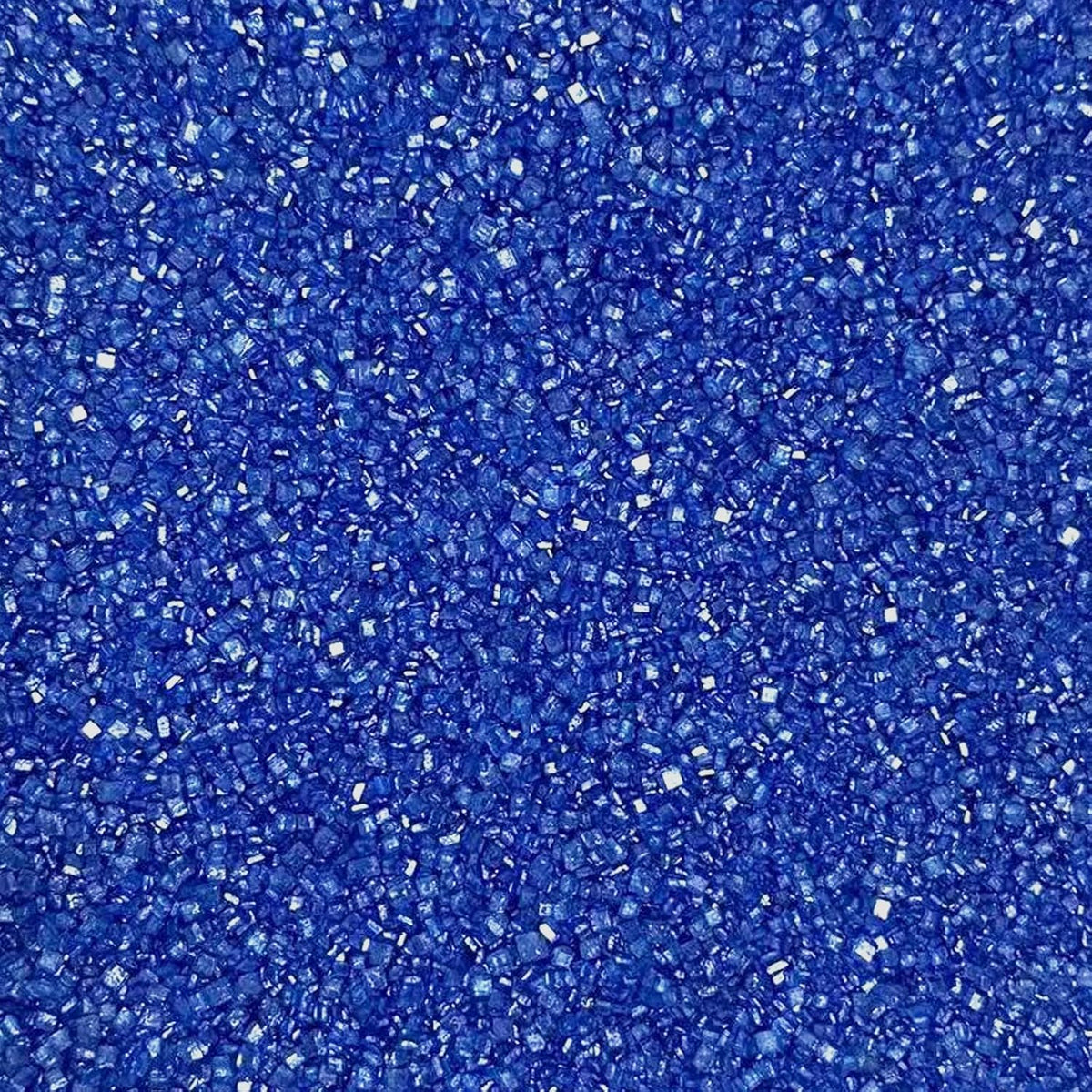Sentovac Royal Blue Sanding Sugar for Baking Edible Sparkling Sugar Sprinkles Coarse Sugar Crystals for Baking Topping Cake Cookie Cupcake Topper Ice Cream Decoration Supplies 3.2 OZ